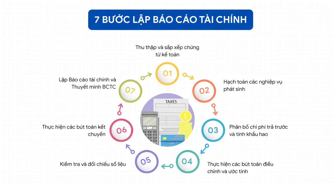 Quy trình lập báo cáo tài chính chuyên nghiệp tại Duy Tân Trừ Văn Thố